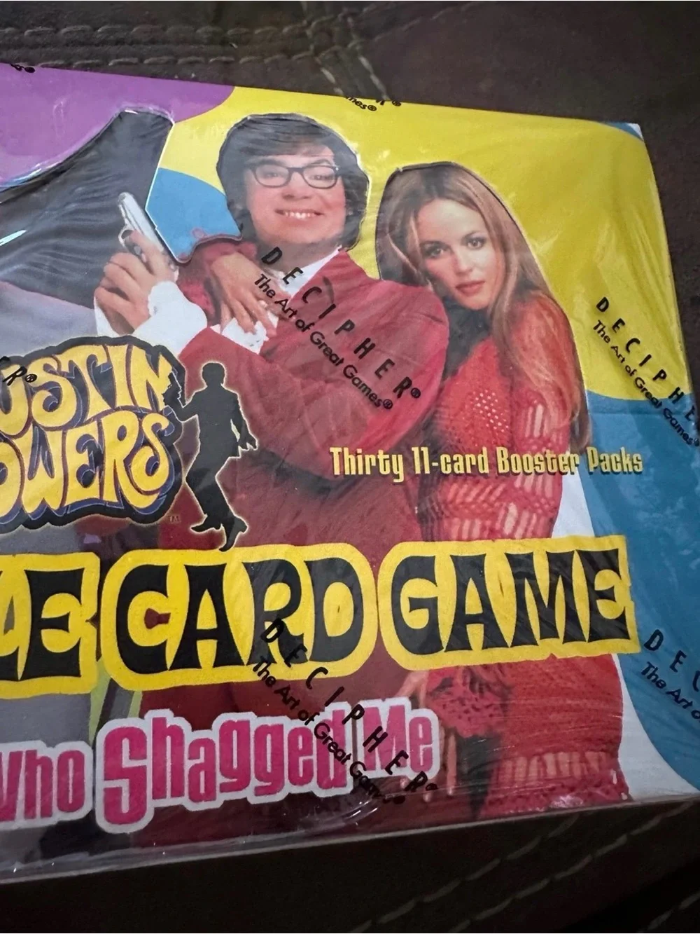 Austin Powers Collectible Card Game - Colorful Retro Box